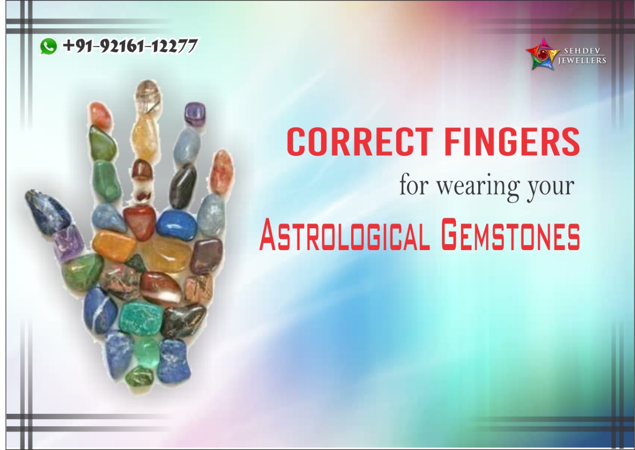 korrekte fingre til at bære dine astrologiske ædelstene